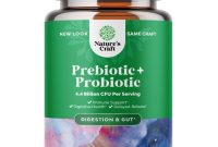 Gut-Supporting Probiotic Supplements : Gut Health Probiotic Prebiotic Supplement For Gut Health