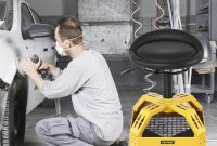 BENTISM Creeper Garage/Shop Seat 250 lbs Rolling Padded Auto Mechanic ... Automotive Shop Stools