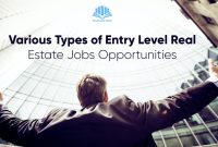4 Types of Entry Level Real Estate Jobs Opportunities - Real Estate Diary Entry Level Commercial Real Estate Jobs