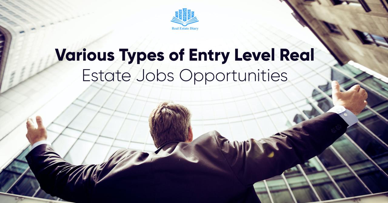 Entry Level Commercial Real Estate Jobs