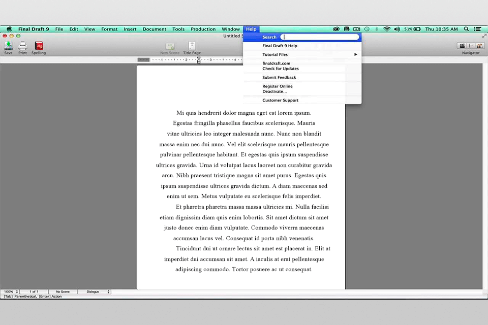 Screenwriting Software Free